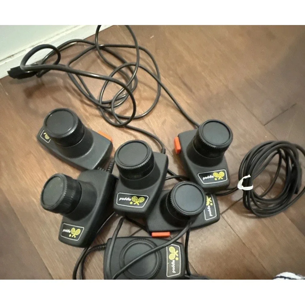 Atari 2600 System Bundle with Console, 9 Games, Joysticks, Paddles,‎ and More
